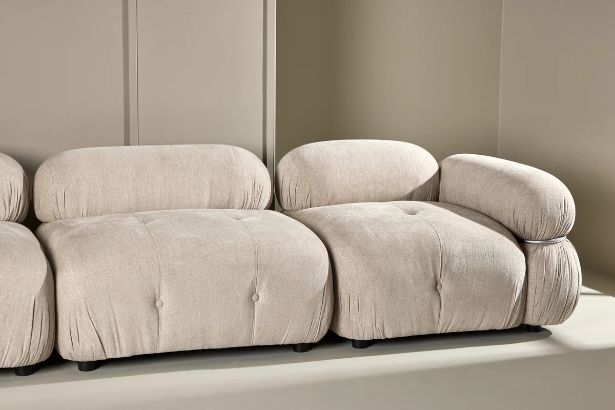 Mika 3-sits Soffa Beige - Image 11