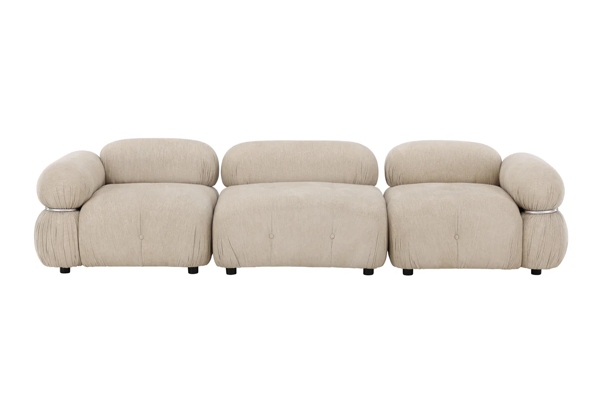 Mika 3-sits Soffa Beige - Image 4