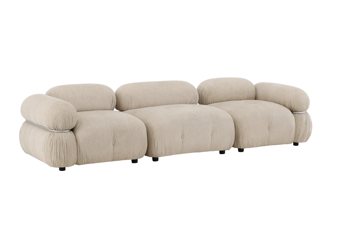 Mika 3-sits Soffa Beige - Image 7