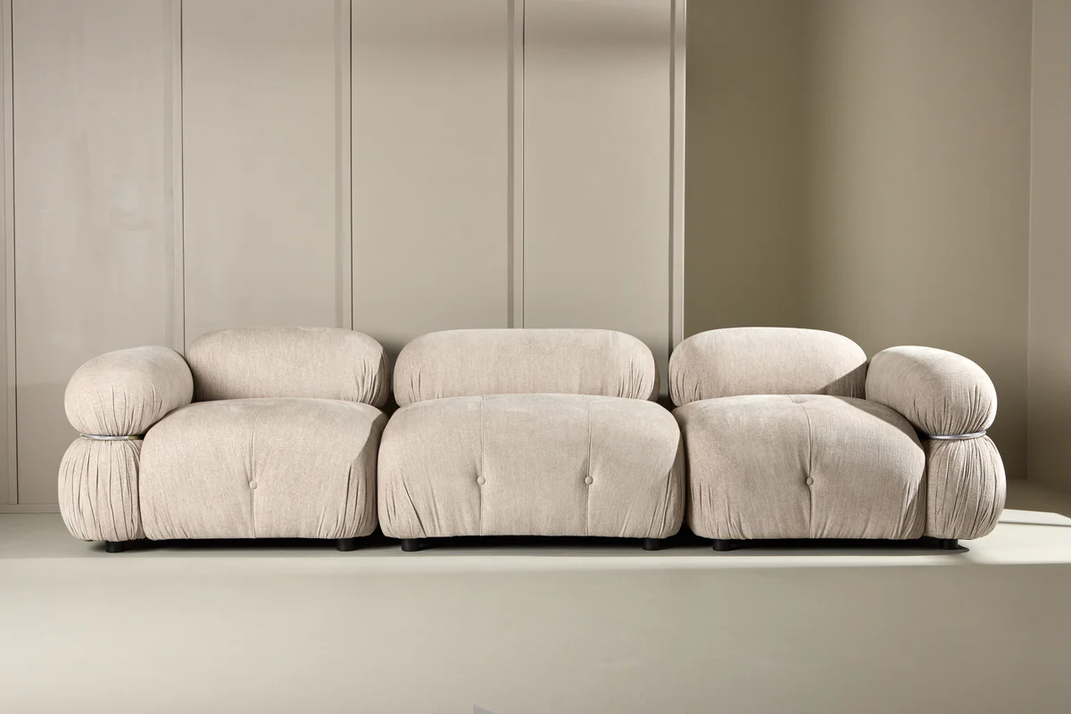 Mika 3-sits Soffa Beige - Image 8