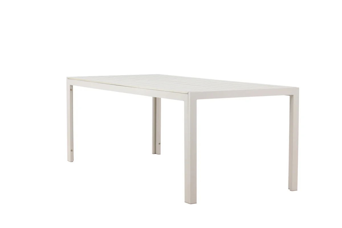 Mirko Rektangulära Matbord 205x90x74 Beige - Image 5