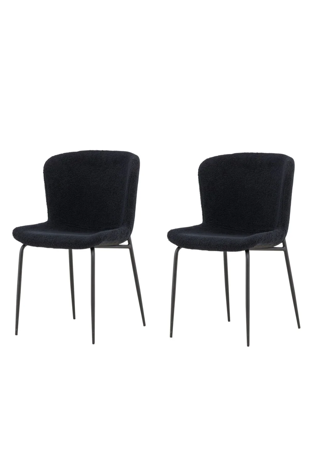 Modesto Matstolar 2-pack Svart - Image 4