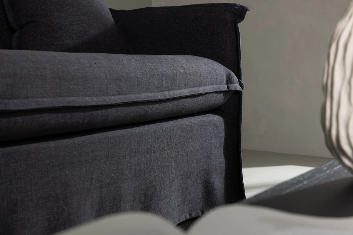 Nova 3-Sits Soffa Svart - Image 10