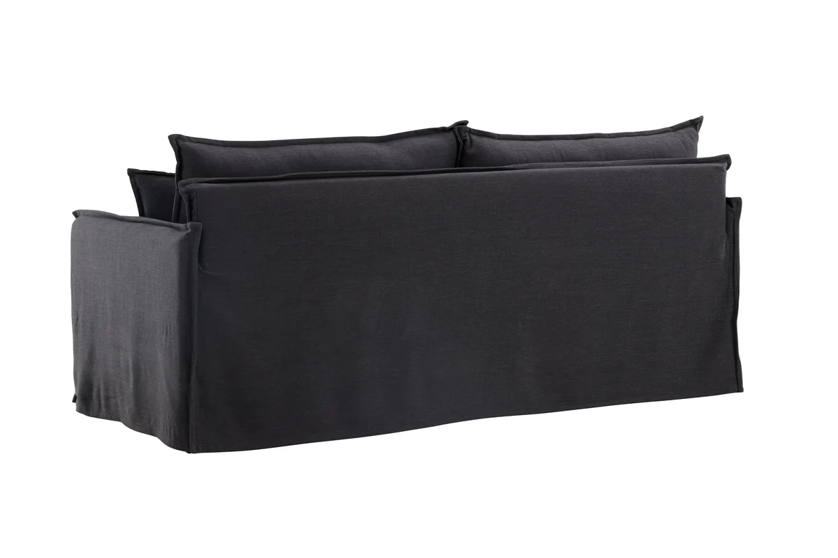 Nova 3-Sits Soffa Svart - Image 8