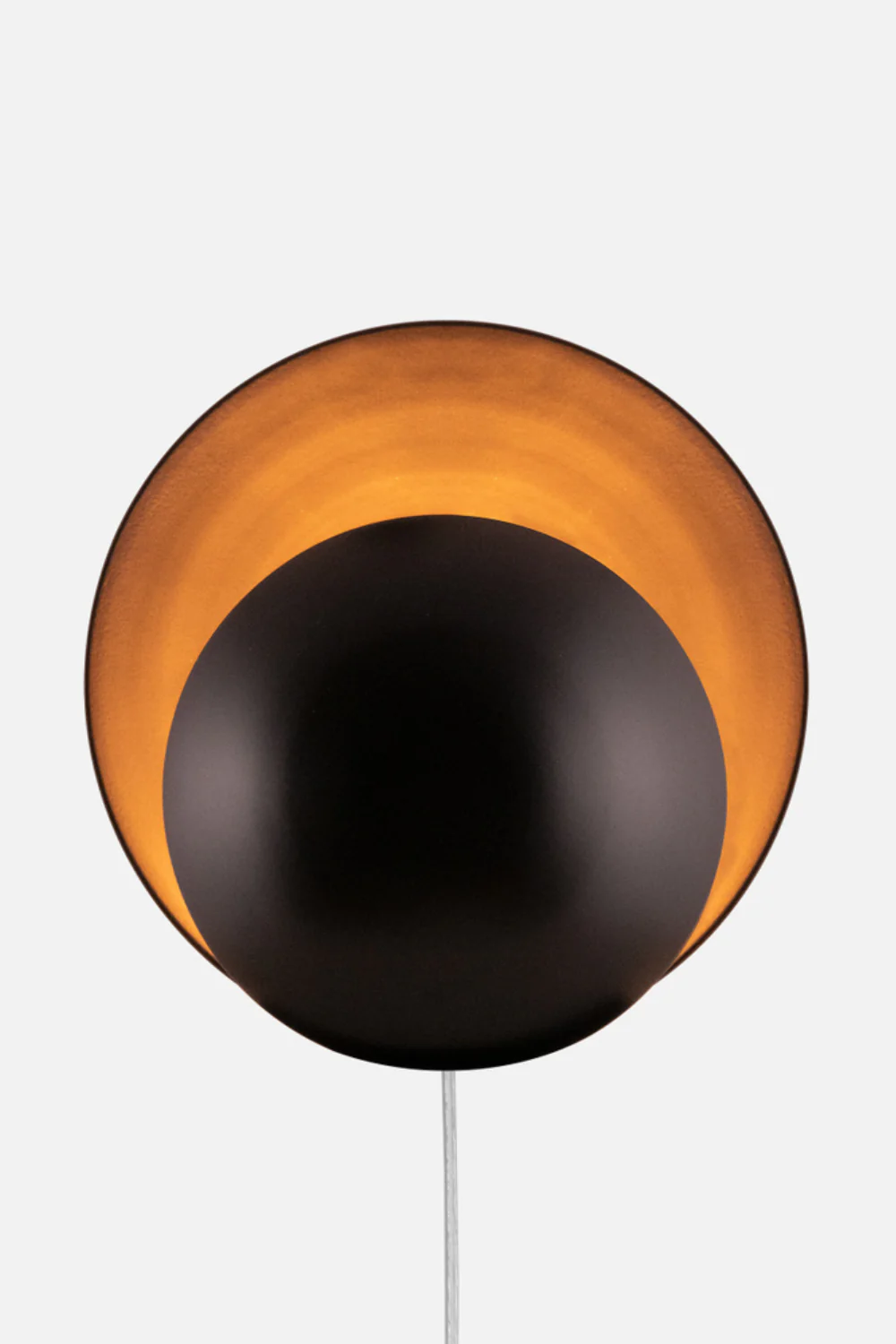 Orbit Vägglampa Svart