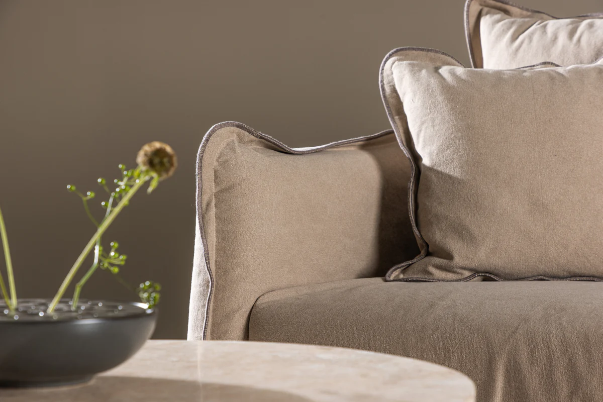 Oskarshamn 3-Sits Soffa Brun - Image 7