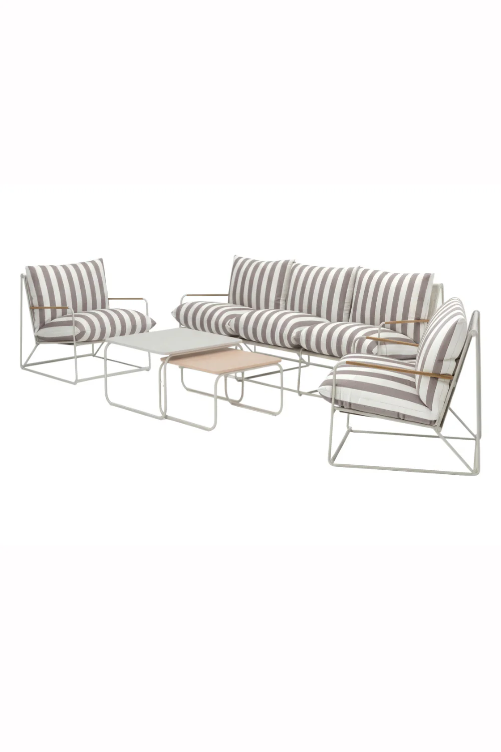 Palazzo Soffgrupp Beige Randig - Image 2