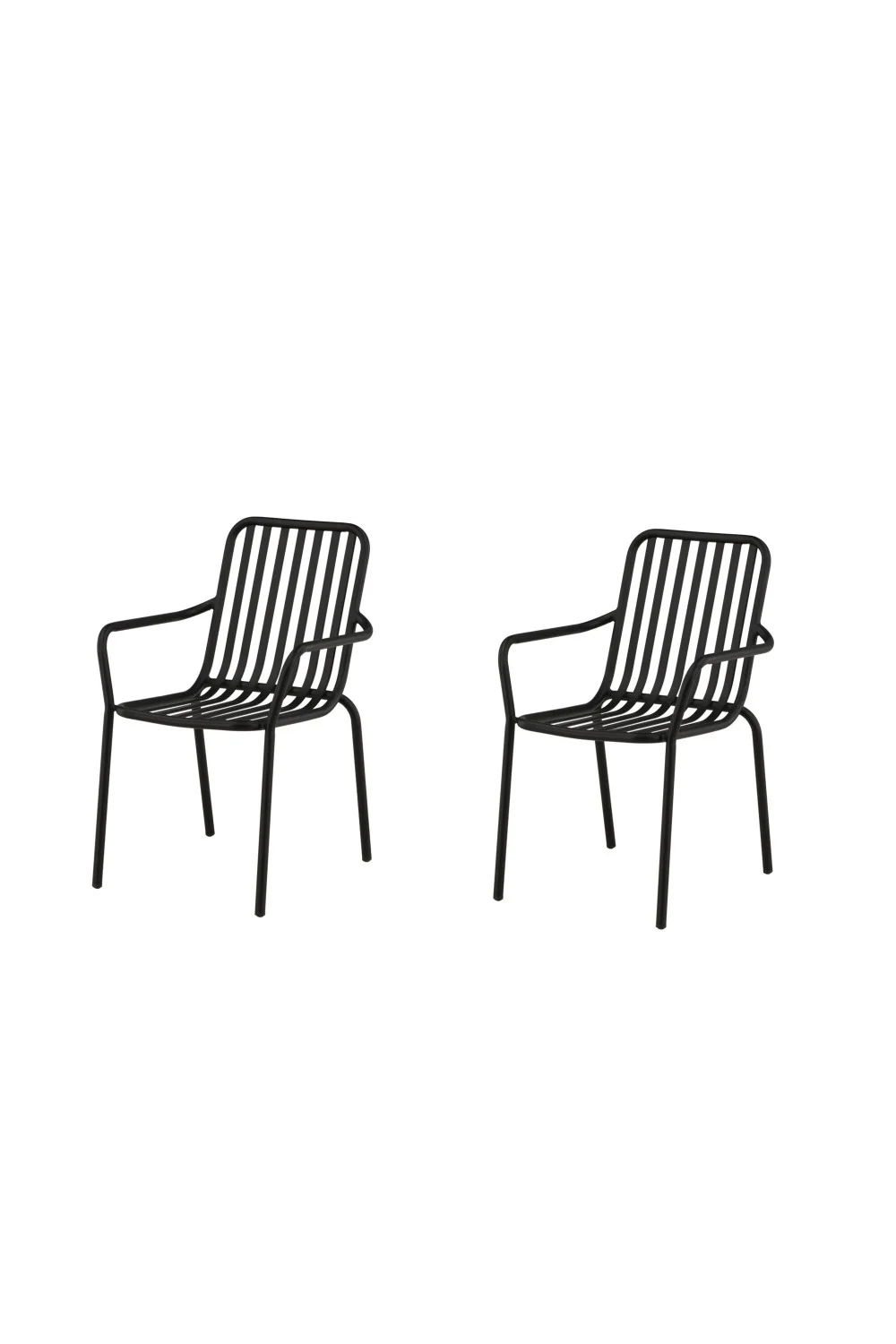 Peking Matstolar 2-Pack Black - Image 7