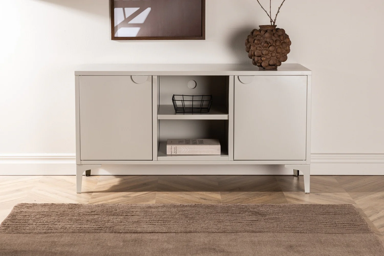 Piring TV-bänk Beige - Image 14