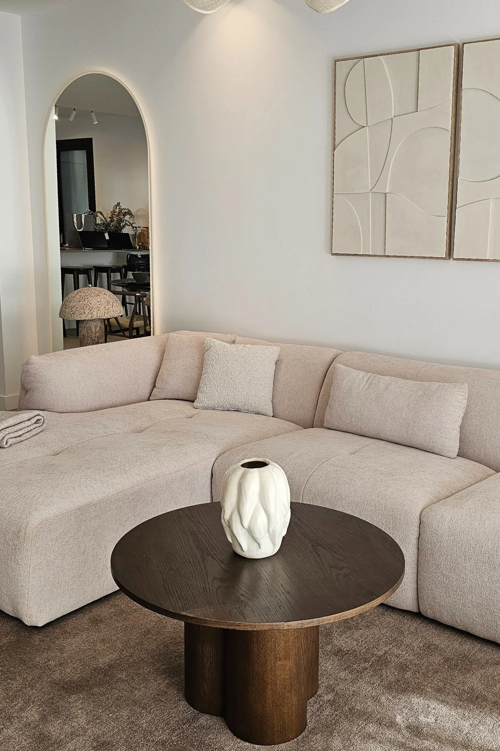 Positano Hörnsoffa Beige - Image 2