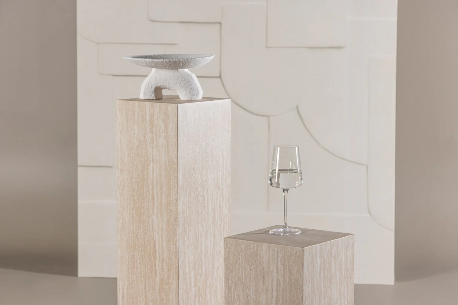 Ramsvik Sidobord Set Beige - Image 11