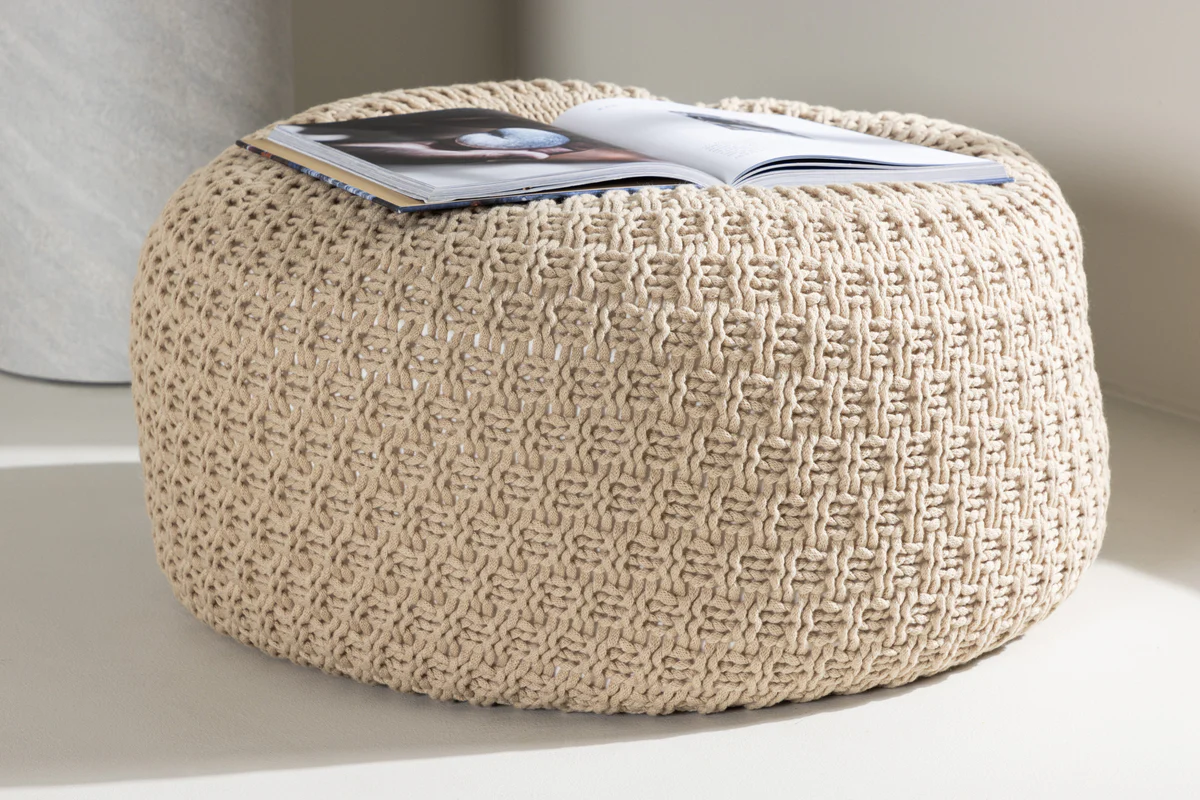 Sam Puff Beige Stor - Image 5