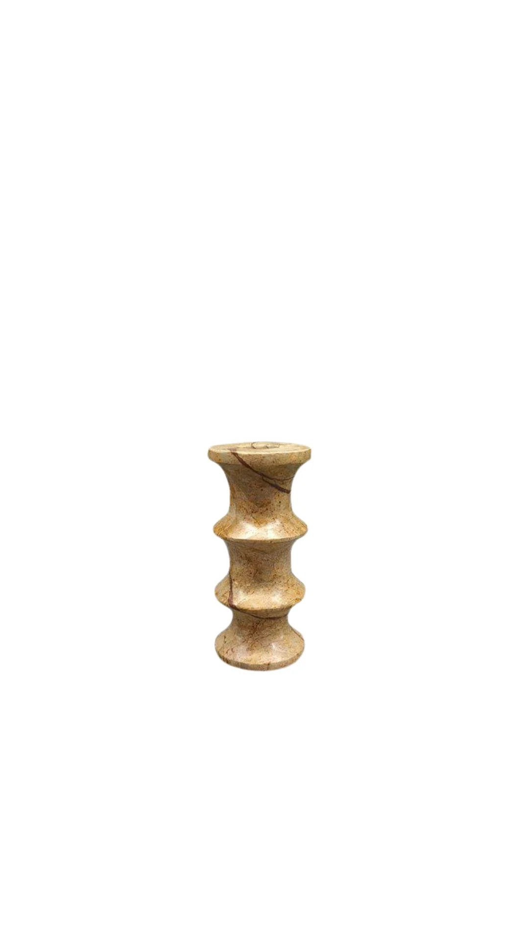 Seraya S Ljusstake Beige - Image 2