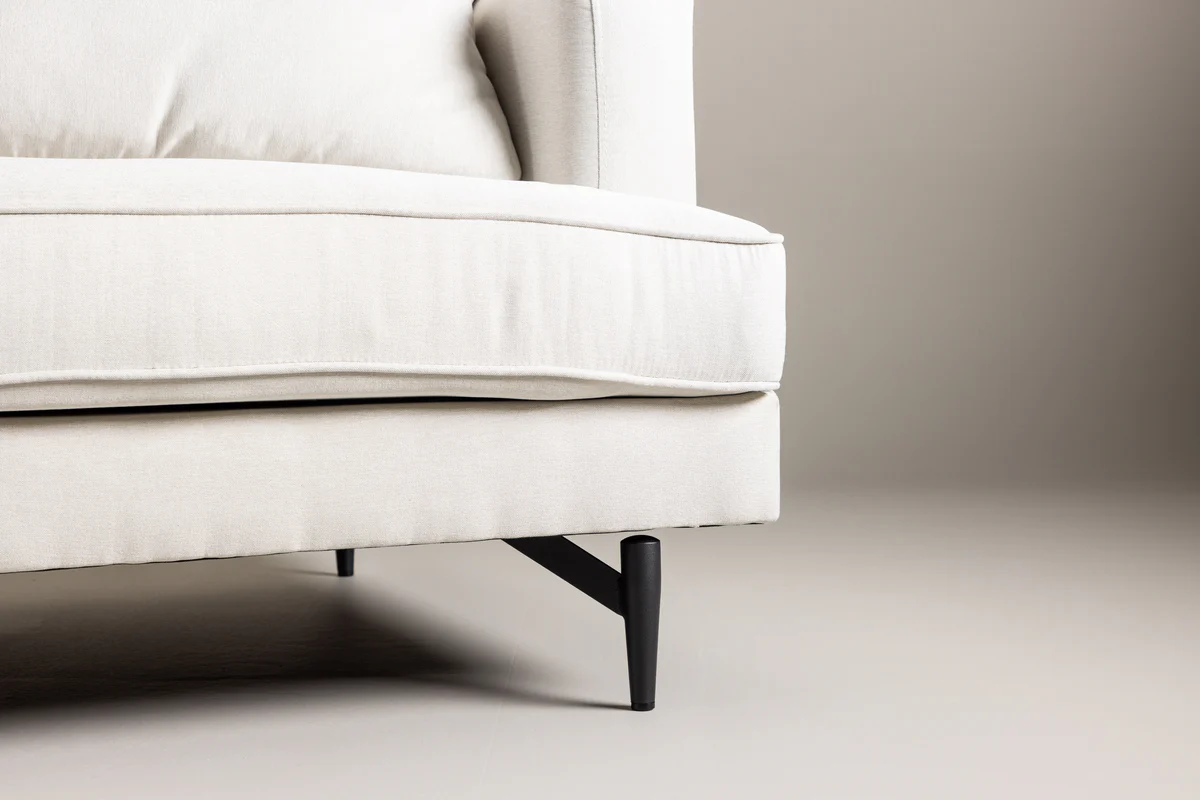 Sofia 3-Sits Soffa Beige - Image 11