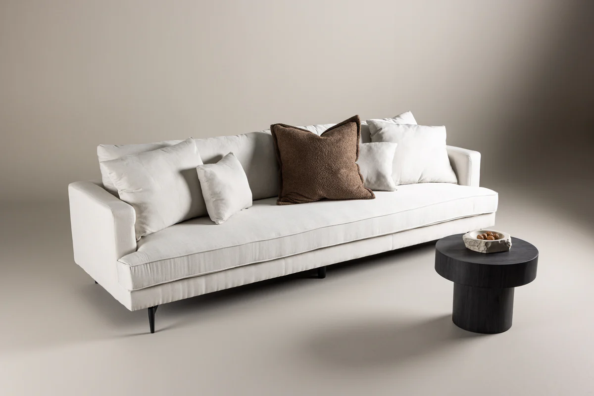 Sofia 3-Sits Soffa Beige - Image 3