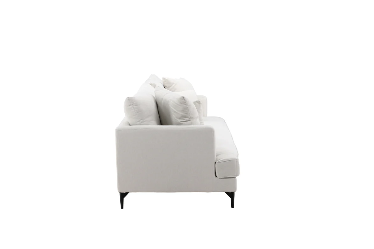 Sofia 3-Sits Soffa Beige - Image 7