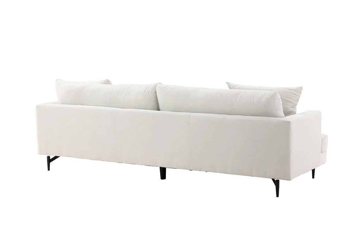 Sofia 3-Sits Soffa Beige - Image 8