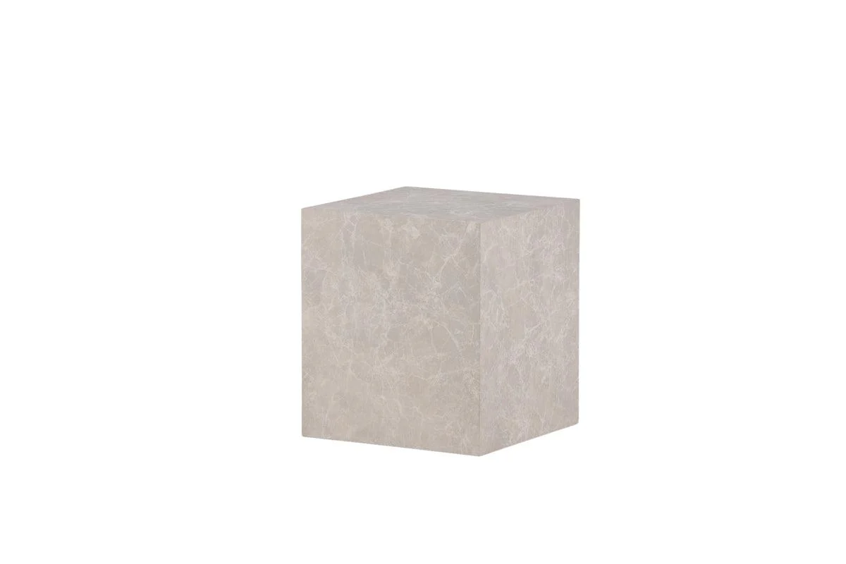 Soffbord York 45x40x40 Beige Marmormönster - Image 11
