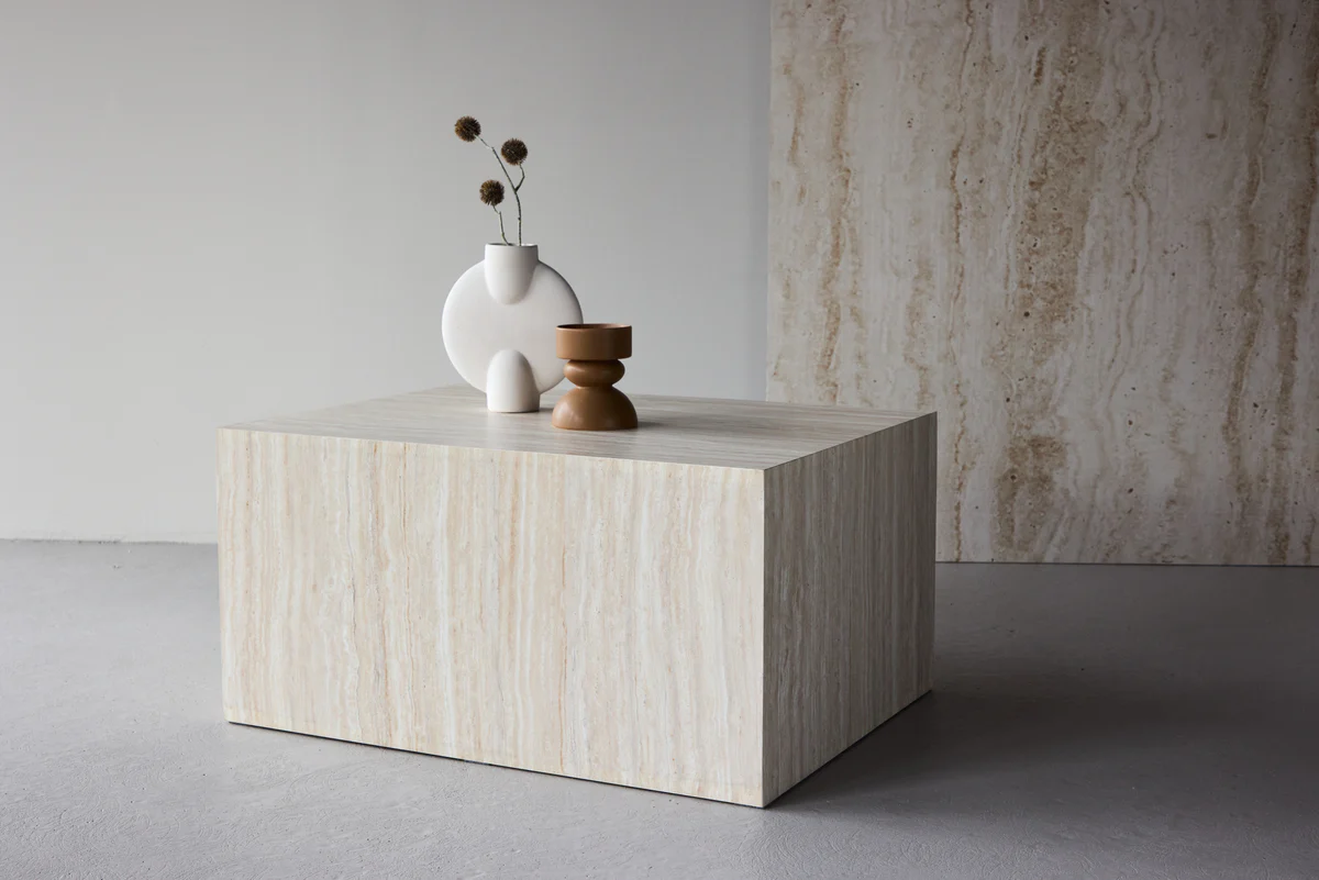 Soffbord York 40x80x60 Beige - Image 6