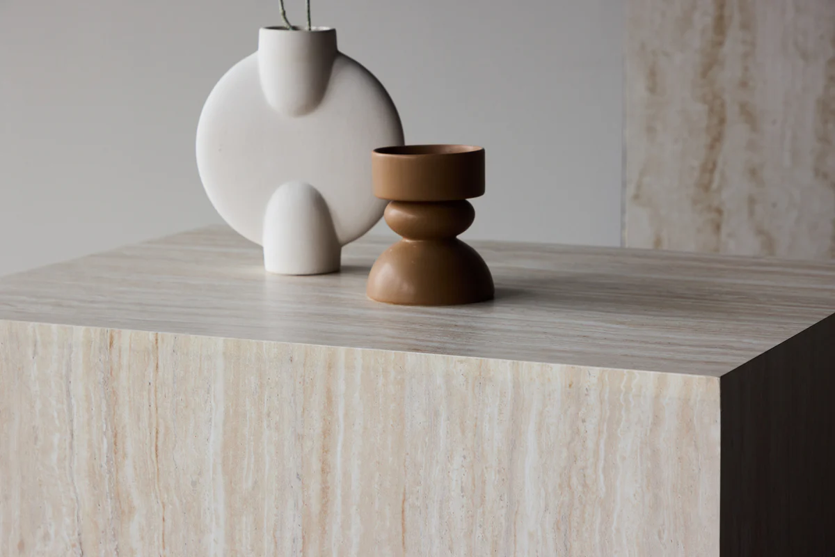 Soffbord York 40x80x60 Beige - Image 7
