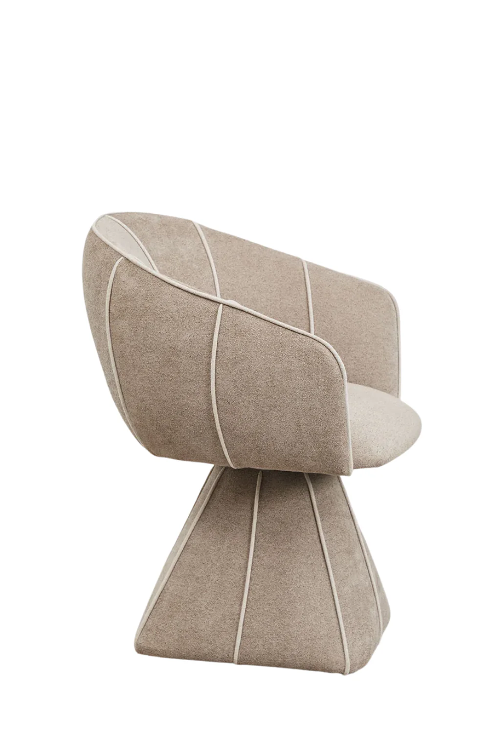 Stockholm stol Beige Chenille 2-pack - Image 2