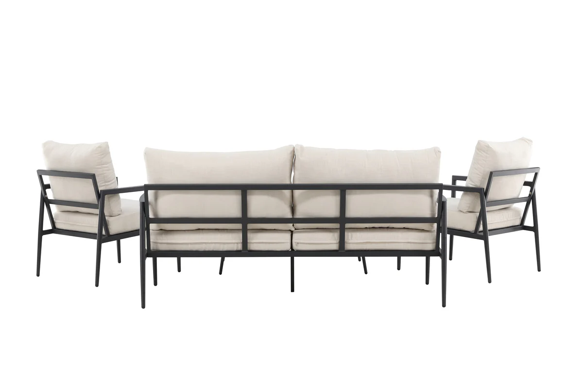 Taromina Lounge Set Svart - Image 5
