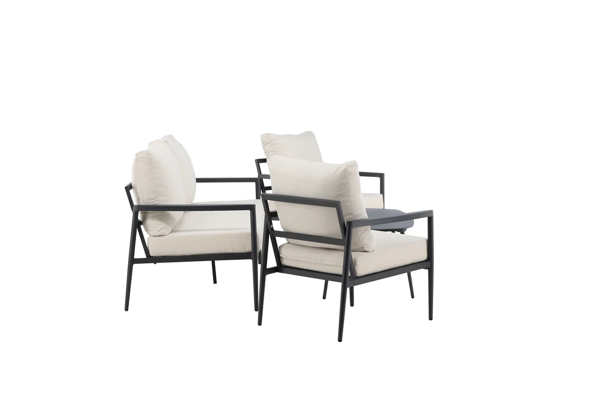 Taromina Lounge Set Svart - Image 6