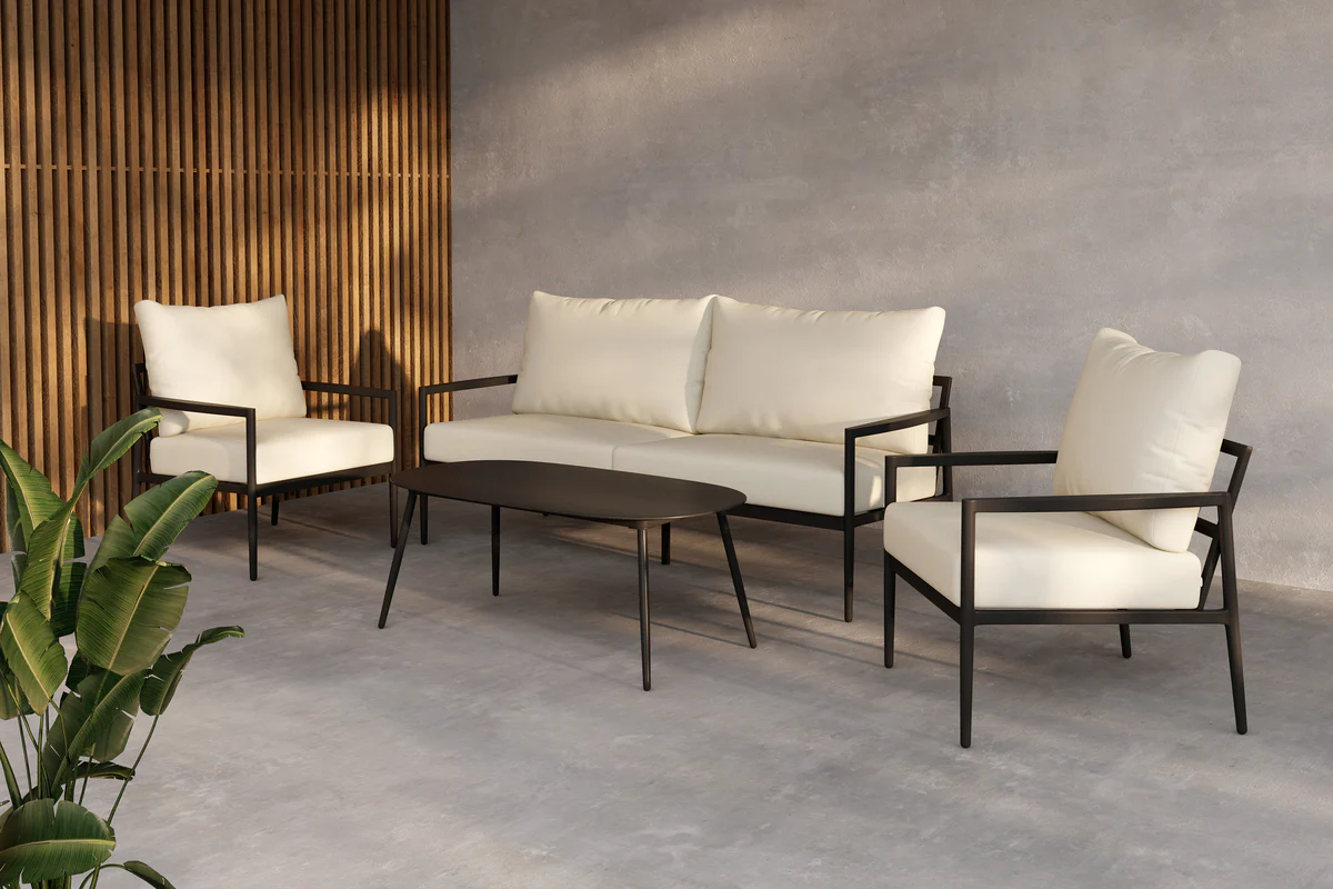 Taromina Lounge Set Svart - Image 8