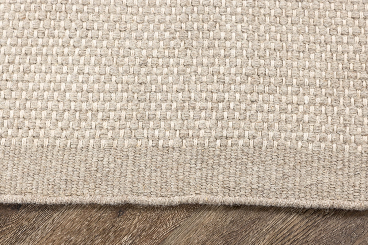 Vilma Rektangulär Matta Beige - Image 8